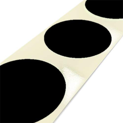 Print&Stick | Bunte Markierungsklebepunkte Ø 20 mm - 1000 Stück - Schwarz