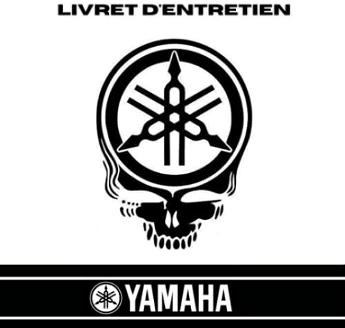 Carnet / Livre de suivis entretien mecanique Yamaha moto scooter mt 07 mt 09 R1 R3 R6 FZ1 FZ8 XJ6 Ténéré 700 600 MT 125 03 YZF TRACER 700 900 GT FJR 1300 FAZER TMAX 560 530 500 XMAX
