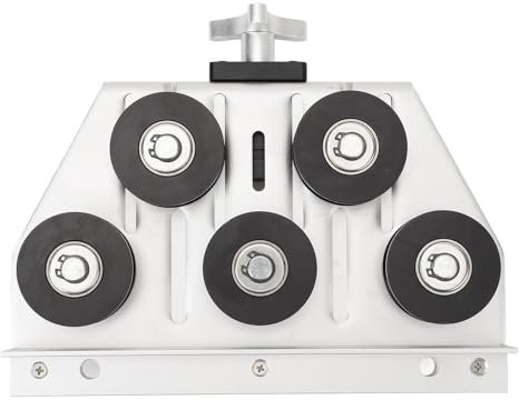 Cintreuse de tuyau de frein pour tubes en cuivre de diamètre de 3/16 pouces à 1/2 pouce, tube de tuyau de carburant de frein en alliage d'aluminium, redresseur de tuyau de carburant de frein réglable