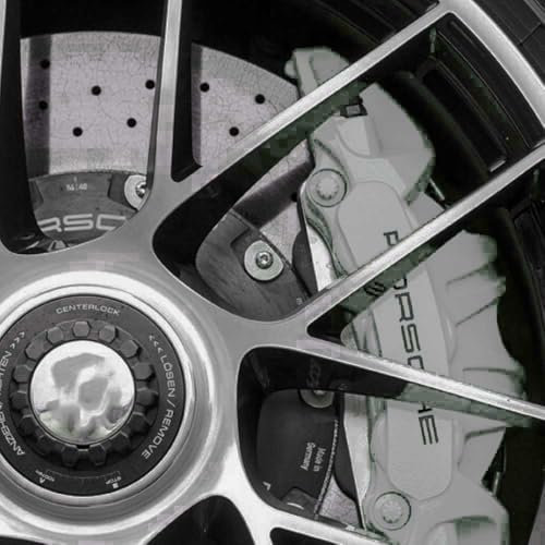 Brake Caliper Scratch Repair Paint – Easy-to-Apply, Heat-Resistant Solution for Caliper Restoration and Scratch Removal (1, Silver)