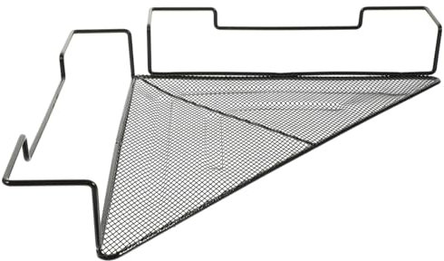 Alipis Supporto Angolare in Filo Di Ferro Per Vasi Da Fiori Mensola Da Parete Per Recinzione Portavasi Da Interni Per Fioriere Organizer Per Piantine