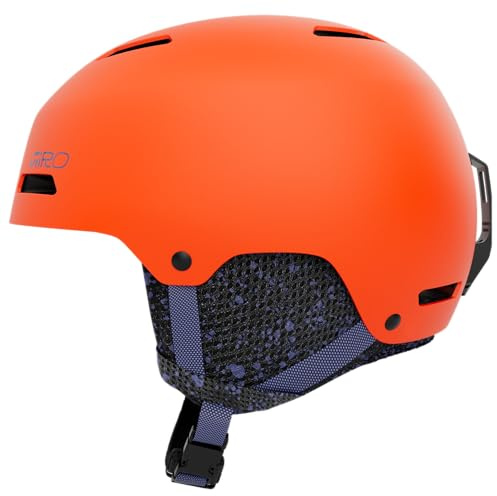 Giro Crue Kids Snow Helmet - Matte Orange - Size S (52-55.5cm)