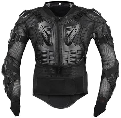 Pruojhw Motorcykelrustning | Motorcykel Body Armors Suit,Jacka Ryggraden | Bröstskyddsutrustning Motocross Motos Protector Motorcykeljacka Pansar