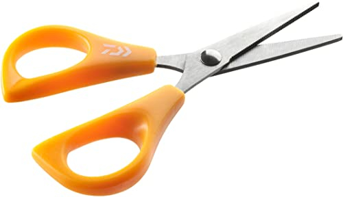 Daiwa Unisex – Erwachsene Schere, Gelb, Klein