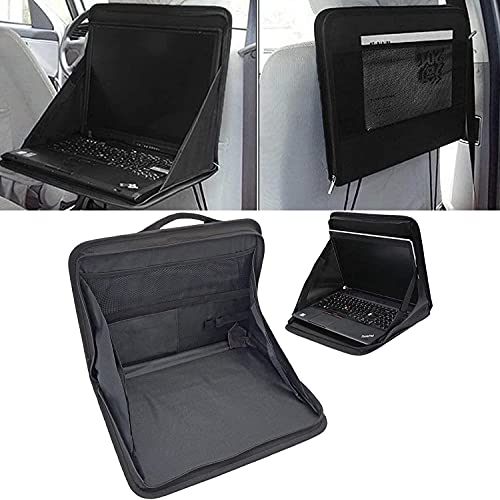 WIKEA Supporto per laptop con sedile posteriore - Organizer per sedile posteriore, Borsa per riporre il sedile posteriore