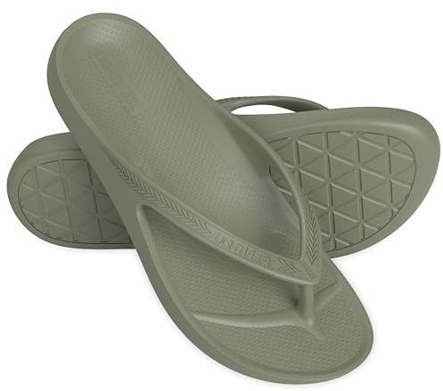 LightFeet Arch Support Flip Flop | Unisex Orthopedic Sandals | Helps tired feet