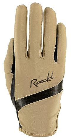 Roeckl Sports Lorraine Gants d'équitation d'été pour Femme Effet désert 8,5