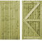 Wooden Featheredge Garden Gate Pedestrian Gate Wooden Pressure Treated 6ft 180cmgates, (180cm High x 60cm Wide x 6cm Deep)