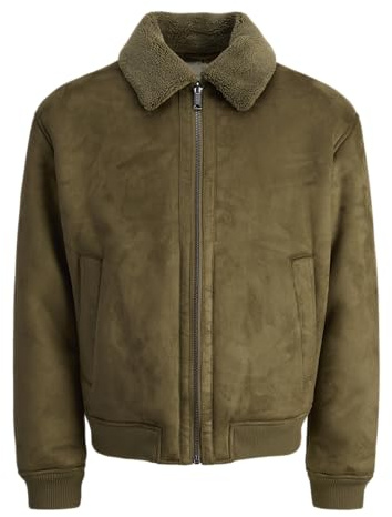 JACK & JONES Jprccluke Bomber Jacket Sn, Beech, x_l Hombres
