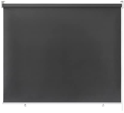 Froadp 180x240cm Auvent Vertical Store Enrouleur Extérieur Aveugle la Vie Privée Store Fenêtre Balcon Rouleaux pour Les Fenêtres Fonction Thermique Réfléchissante pour Fenêtres et Portes (Anthracite)