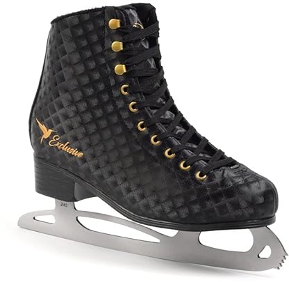 Madivo SMJ Exclusive - Patines de Patinaje artístico para Mujer, Color Negro | Tallas: 37, 38, 39, 40, 41 (40)