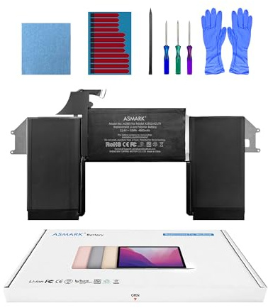 ASMARK MacBook Air A1932 Batteri för 13-tums (Slutet av 2018 2019) A1965 Laptop Batteri
