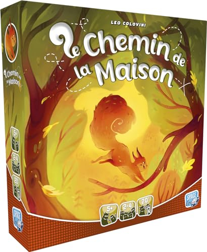 Asmodee - Le Chemin de la Maison - Jeux de société - Jeu Enfant et Famille - Jeu coopératif à partir de 5 Ans - 2 à 5 Joueurs - 20 Min - Version française