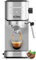 Solac Taste Slim Pro Inox - Cafetera Espresso 20 bares | 2 cacillas | Calientatazas | Calentamiento Thermoblock | Parada Automática | 1L | Acero Inoxidable | Programable | Libre de BPA