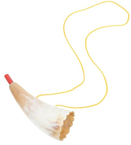 HONITANO Cuerno de Buey Juguete Musical Natural Trompeta de Divertida para Instrumento de Viento para Aprendizaje Fiesta