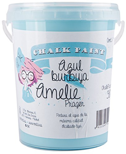 Amelie Prager 1000 – 38 pittura a la gesso, Blu Bolla, 1 l