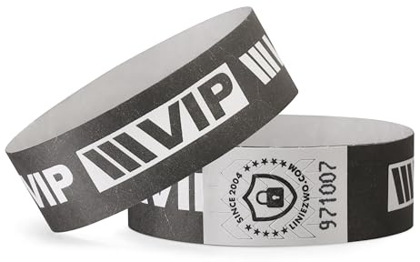 linie zwo ®, 100 styck säkerhetsband 19 x 254 mm - VIP, Svart