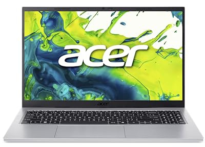 acer, Aspire Go 16, Laptop, 16 inches, WUXGA Display Anti-Glare, Intel Core 7 150U, 16 GB RAM, 1 TB SSD, Intel Graphics, Windows 11 Home, QWERTY Keyboard, Pure Silver, AG16-71P