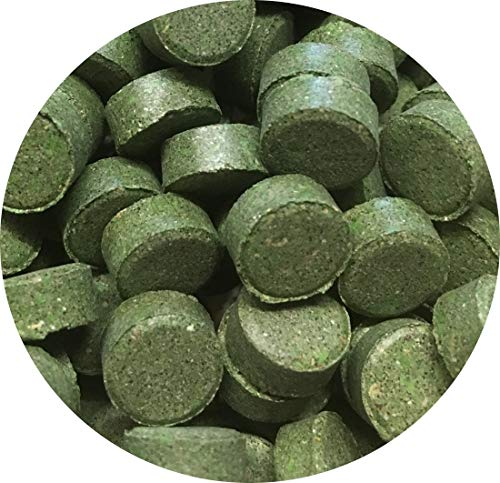 Futtertabletten Boden Tabletten 9 mm 10% Spirulina Pflanzliches Fischfutter Wels (1 kg)