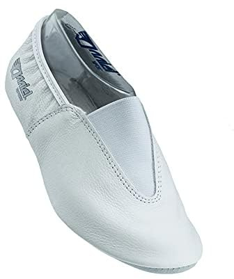 ANNIEL 2038 - Zapatillas Gimnasia Ritmica Niña-Niño, Punteras Gimnasia Ritmica Niña de Cuero Made in Italy, Ballet y Diversos Deportes de Interior, Disponible en Todos los Tamaños