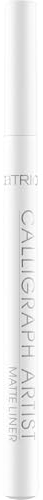Catrice Calligraph Artist Matte Liner, Eyeliner, n. 070, bianco, risultato immediato, colore intenso, opaco, vegano, senza particelle di microplastica, senza nanoparticelle, senza profumo, confezione