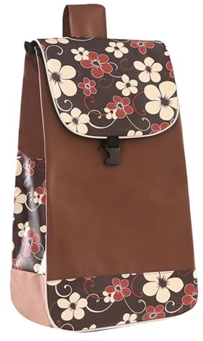 Sac De Remplacement De Chariot,Remplacement pour Caddie Grande Capacité,Sac De Remplacement Pliante Portable,Fermeture avec Cordon De Serrage,Doux Et ImperméAble,pour Faire Shopping