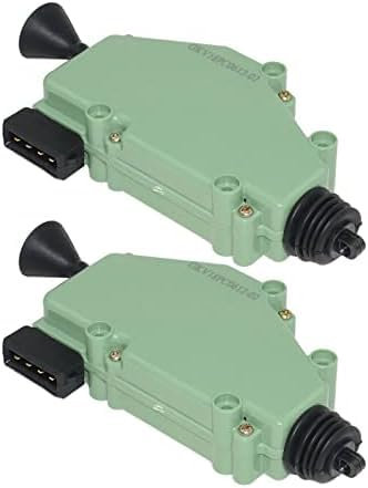 Merautop SJ 2x Türschloss Stellmotor ZV 4-Polig Zentralverriegelung Betätiger Ersatz für Transporter T4 1990-2003 T3 1979-1992 Autozubehör Teil# 701959781A 701959781 255959783A 7D0959781A 701959783A