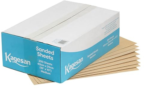 Kagesan Sand Sheets for Bird Cages, Medium (40x25cm), Case of 200