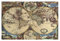 SUPERPOWER® Creative 1000 Piece Ancient Map World Globe Earth Planet Abstract Art Picture Birthday Christmas DIY Gifts Wooden Jigsaw Puzzles, Finish Size 30x20 inches