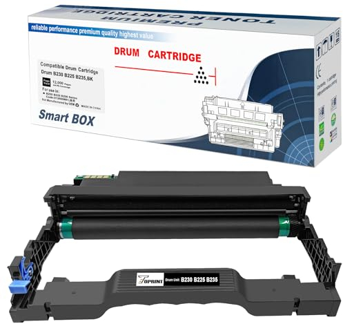 TOPRINT Kompatible Trommeleinheit Bildgebende Trommel Trommelpatrone B230 B225 B235 013R00691 Schwarz 12000 Seiten für Xerox B225 B225dni B230 B230dni B235 B235dni Drucker