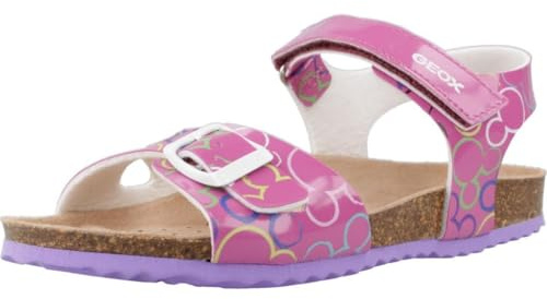 Geox Girl's J Adriel Girl C Sandal