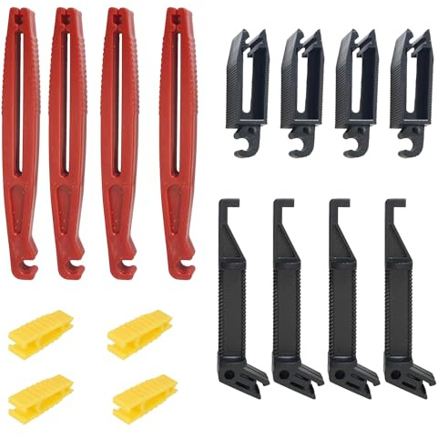 Extractor de Fusibles 16 Piezas 4 Tamaños - Pinzas para Sacar Fusibles del Coche de Plástico