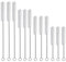 12 Pcs Straw Brushes, Straw Cleaning Brush, Small Cleaning Bottle Brush Set, Stainless Steel Straw Brushes, Reusable Straw Cleaner Brush, for Bottle Glasses Straw Cleaning