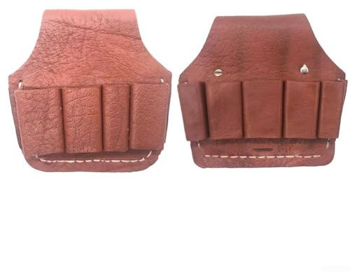 Eawfgtuw Kompakte Werkzeug-Aufbewahrungstasche aus Leder, perfekt für Elektriker-Zangen