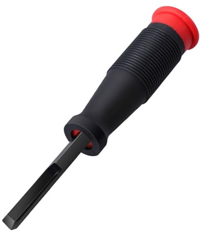 AMAKO Crv Steel Corner Chisel 8mm Square Wood Chisel with Scribe and Wrench for Precise Woodworking