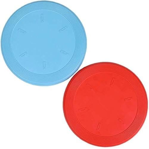 Feixun Flyer Hund Intelligenzspielzeug Naturkautschuk Ø 19cm Wasserspielzeug und Schwimmspielzeug für kleine und mittelgroße Hunde