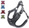 Suredoo Adjustable Dog Harness with Front Clip, No Pull Soft Mesh Padded Reflective Breathable Pet Vest Harness for Small Medium Large Dogs (XS, Grey)