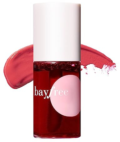 JINGLING Lip and Cheek Tint Stain, lápiz labial líquido, brillo de labios hidratante, maquillaje duradero, resistente al agua, lápiz labial natural para mujeres, 7 ml