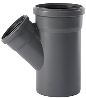 Ostendorf HTsafe Abzweig DN 160/110 mm 45 Grad HT-Rohr