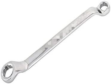 Ring Spanner,Offset Ring Spanner 1PCS 5.5-32mm Double End Spanner Metric Torx Ring Spanner for Professional and DIY Use (16 x 18mm) (Color : Onecolor, Size : 27x30mm)