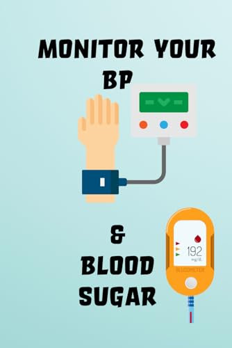 BLOOD PRESSURE & BLOOD GLUCOSE MONITOR BOOK