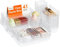 Lifewit 41 Stücke Schubladen Organizer mit 4 Größen, Schminktisch Ordnungssystem, Klar Kunststoff Makeup/Badezimmer/Drawer Box, Schreibtisch Tabletts für Küchen, Schmuck, Schlafzimmer, Büro