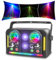 Discolicht Partylicht, DMX Effektstrahler T107 LED RGB Licht DJ Projektor Musikgesteuert DJ Disco Lichter, Für Bar KTV Familientreffen Halloween Hochzeit Geburtstag