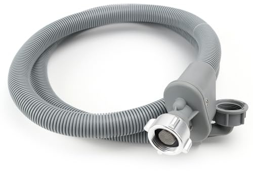 Aquastop - Tubo di alimentazione per lavatrice e lavastoviglie, 1,5 m, attacco 3/4, PVC (A)