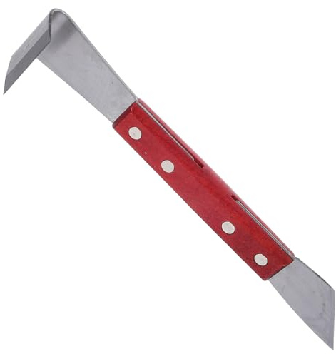 OSALADI Raspador de de Árbol Mango Doble Antideslizante Herramienta Manual para Eliminar Adecuado para Jardinería Patios Exteriores y Cuidado de Árboles 1 Unidad Color Aleatorio