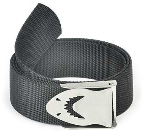 Best divers zi0140s Pocket Weight Belt, SUB, Shark Stainless Buckle, Black