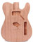Alnicov unvollendeter E-Gitarrenkörper für Fender Telecaster Gitarre DIY Zubehör Mahagoniholz ​​mit Humbuck Pickup Hole
