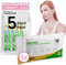 Hotgen 5 x Tamponi Covid 19 Rapido 2025 Nasale, Kit Rapido Tampone per l'Antigene SARS-COV-2 –Test Antigenico Rapido,Validato per tutte le Varianti 2025, Scatola da 5 Test