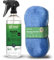 bio-chem Felgenreiniger 750 ml inkl. 2-in-1 Waschhandschuh- Extrem stark gegen Schmutz, sanft zu Allen Felgen: Stahl- und Alufelgen, Chrom poliert und matt - säurefrei