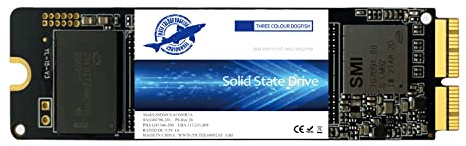 Dogfish 1TB 1000GB SSD für MacBook M.2 2280 NVMe PCIe Gen3x4, interner Solid State Drive Upgrade für MacBook Air A1466 A1465(2013-2017) / MacBook Pro A1502 A1398 (Retina, 2013-2015)